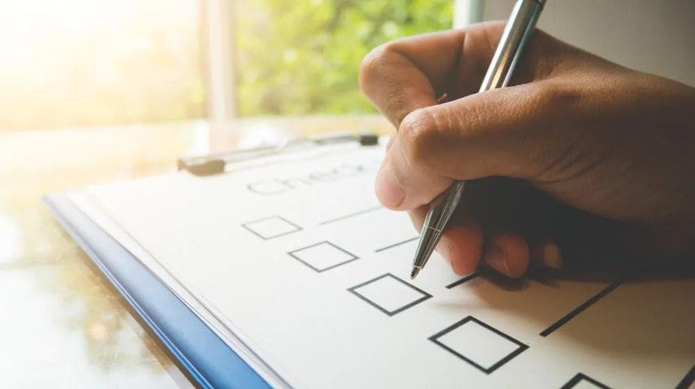 Checklist of Eligibility Criteria for Submitting an EOI