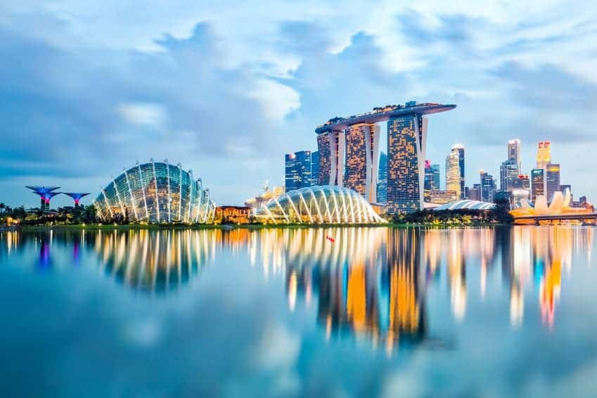 Singapore Skyline - The Most Expensive Cities in the World for Expats