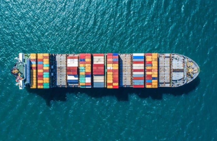 container ship - overseas removals