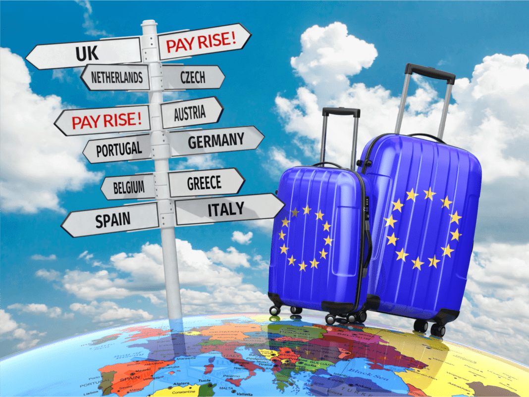 You could leave the EU yourself for an instant pay rise!