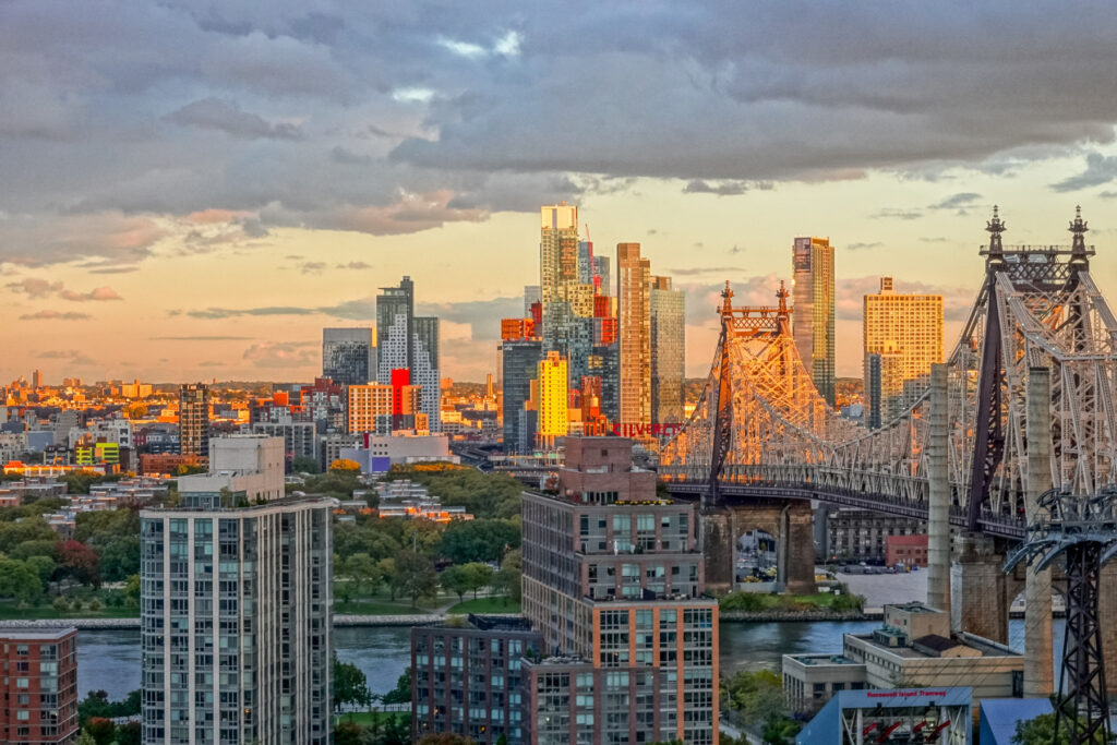  Bronx Sunset over the East River 