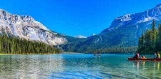 Lake in Canada