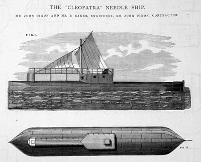 Cleopatras Needle ship illustration 2.