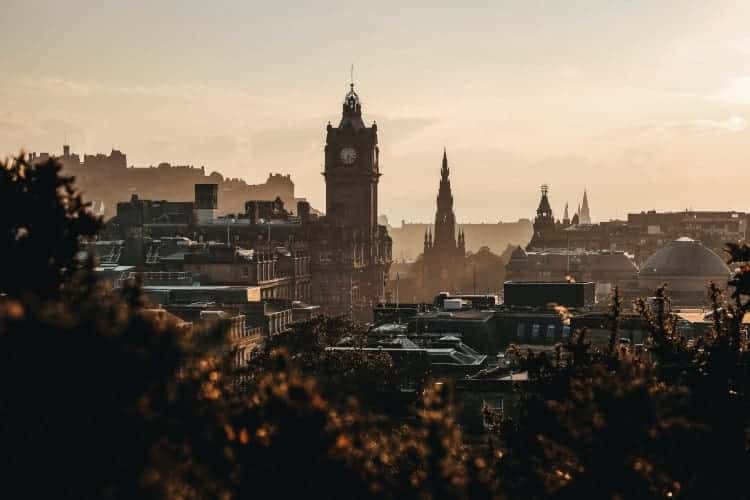 Edinburgh, Scotland - The best places for digital nomads after COVID-19