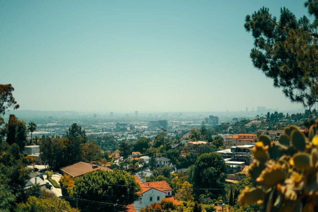 LA skyline - view from Griffith Observatory - Moving to Los Angeles