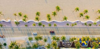 Moving to Florida - Arial Photo of Miami beach