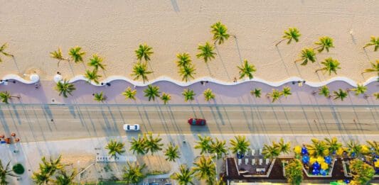 Moving to Florida - Arial Photo of Miami beach