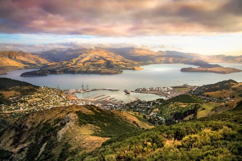 Lyttelton Harbour Christchurch New Zealand