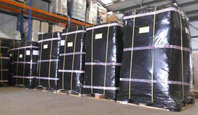 Moving overseas with palletised shipping