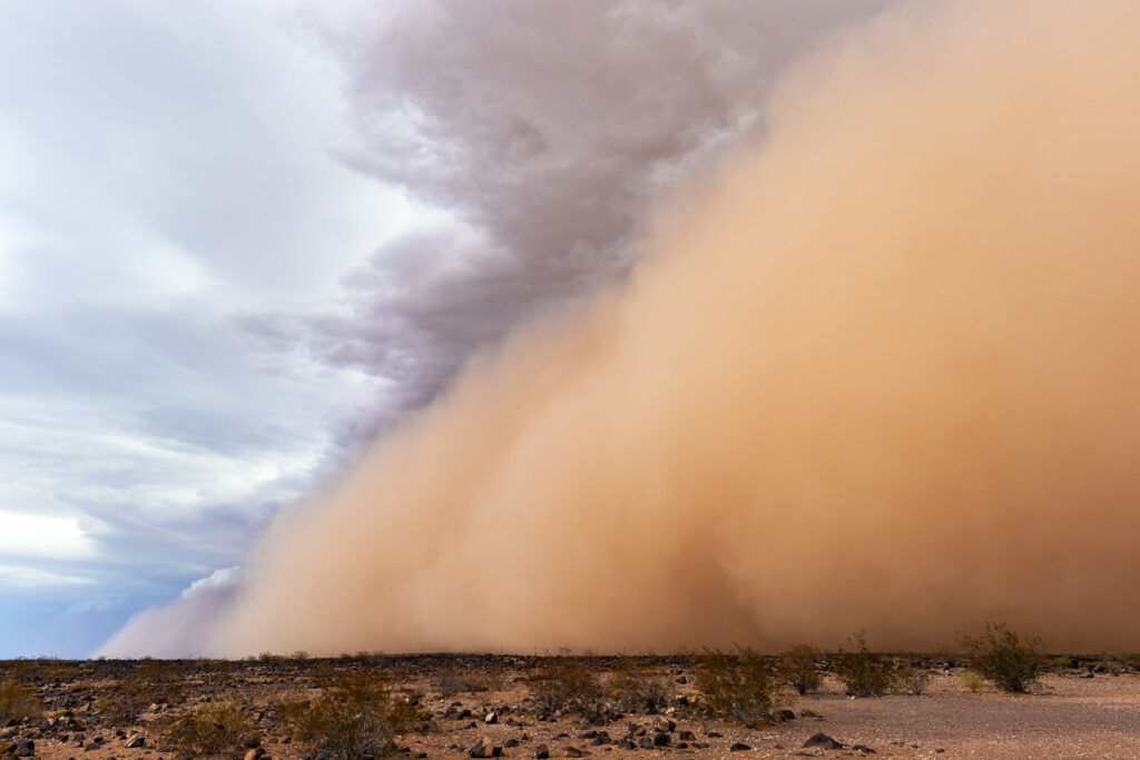 Dust storm