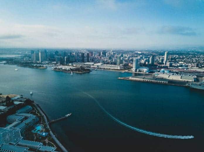 San Diego Bay, United States - Moving to San Diego