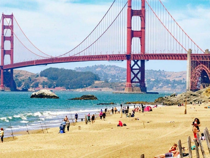 San Francisco cityscape - International removals from the UK to San Francisco, USA