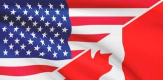 USA and Canada Flags - USA vs Canada