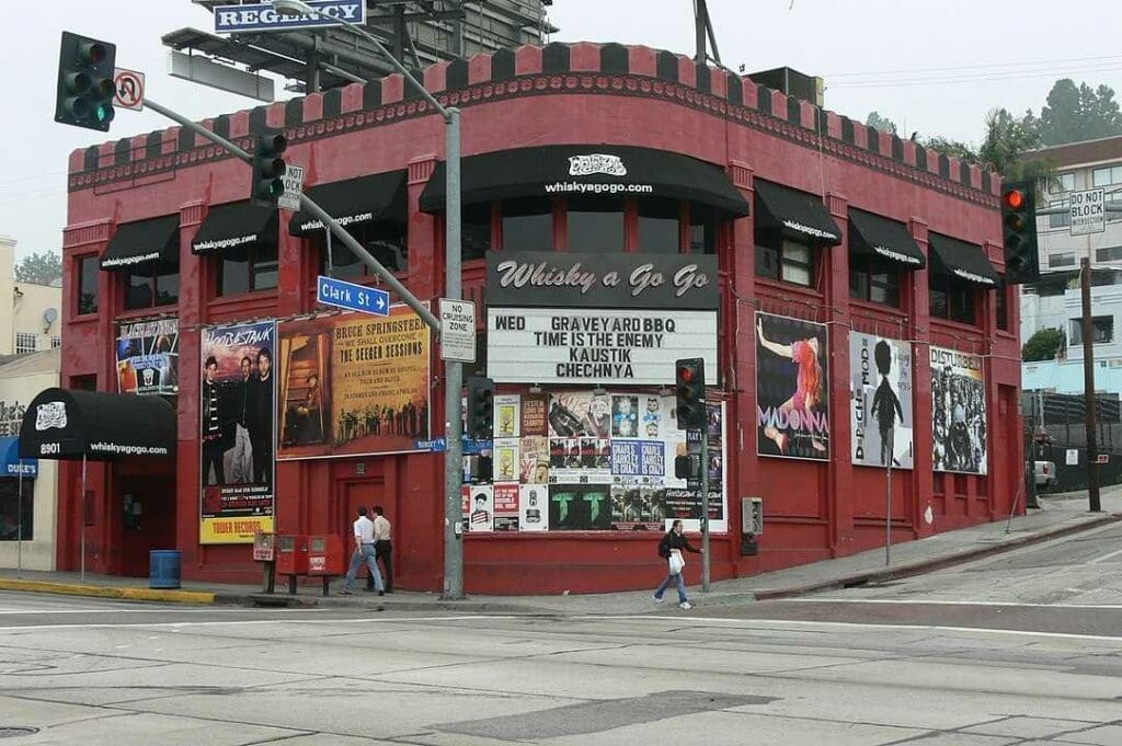 Whisky a Go Go, LA (photo by Mike Dillon) - Moving to Los Angeles