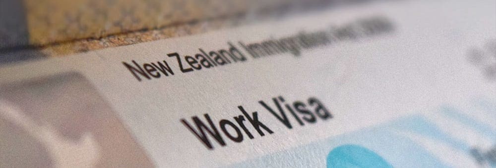 New Zealand work visa