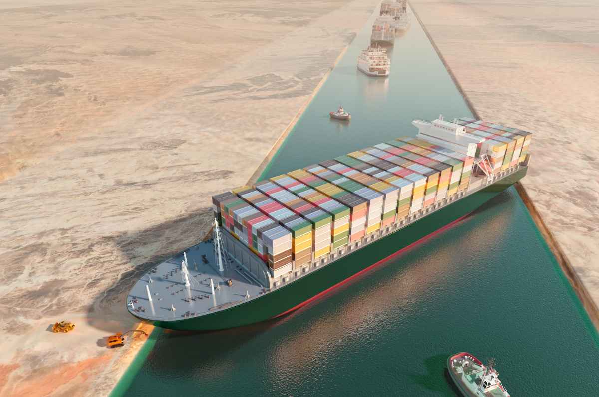 suez canal blockage 2022